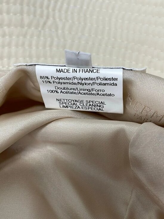 HERMES Cream Polyester Nylon Hat main image 6